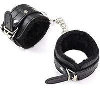 Sinorichh Set de accesorios de cuero para juegos de rol en pareja (negro)