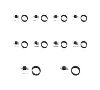 SINOSCOGO 10 Juegos de neumáticos de Goma con Rodillo de Recogida de separación de alimentación con Suministros de Impresora ET2750U ET2700 ET2720 ET2760 ET2710 ET 2715 ET2750 ET 2721 ET 2711