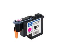 SINOSCOGO 80 Cabezales de impresión C4820A C4821A C4822A C4823A 80 Suministros de Impresora con Cabezal de impresión Designjet 1055cm 1050c Plus para C4820A C4821A C4822A C4823A(Magenta)