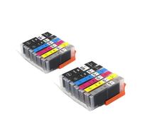 SINOSCOGO Cartucho de Tinta de Color con Suministros de Impresora PGI 570XL CLI 571XL 570 571 para número de Pieza PGI 570XL CLI 571XL MG7750(2 Set 12 Colors)