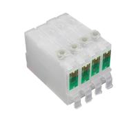 SINOSCOGO Cartucho de Tinta Recargable ICBK46 IC46 Compatible con PX A720 A740 FA700 A620 A640 PX V780 PX 401A 402A PX 501A PX 101(5 Sets)