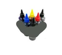 SINOSCOGO Cartucho de Tinta Recargable PGI580XXL CLI581XXL, Paquete de 2 Suministros de Impresora TS8150 TS8151 TS8152 TS8250 para PGI580 CLI581(6Bottle Ink)