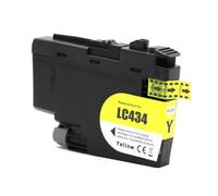 SINOSCOGO Estándar Oceania LC434 con Suministros de Impresora DCP-J1200DW para máquina Multifuncional número de Pieza LC434(-Y)