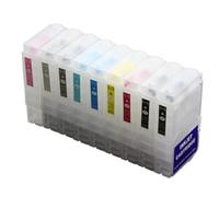 SINOSCOGO Juego de Cartuchos de Tinta Recargables 9 Uds T7601 80ML con Chip de reinicio automático Compatible con P600 Surecolor P600