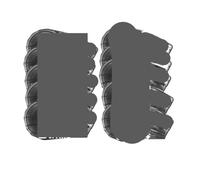 SINOSCOGO Película de Etiquetas de Recarga de Cartucho de Cinta M21-750-427 para Impresora BMP21 con Paneles de Control Paneles eléctricos Datacom Tag M21-750-427(10 Pack)