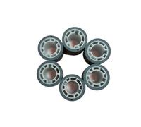 SINOSCOGO Rodillo de prevención de alimentación Doble, 6 uds., A4EUR71400, Compatible con BH920 950 1050 1200 1250 7085 55VAR7490