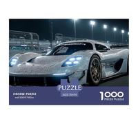 Sinoshow_24085_2035_Silver-White_Porsche_widebody_hypercar_Half_2e739874-8b91-4f70-ae38-19ae6bdd35b2_2 1000 Piezas Rompecabezas Difícil, Desafiante, Casi Imposible Rompecabezas, Juego Familiar Anti-E