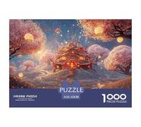 Sinoshow_24085_3D_Cartoon_a_Fantasy_Hobbit_House_in_The_distanc_57cbaff2-fede-4451-976a-639015470885_3 1000 Piezas Rompecabezas Estimulante Y Educativo Juego De Rompecabezas, Juguetes Educativos Únic