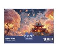 Sinoshow_24085_3D_Cartoon_a_Fantasy_Hobbit_House_in_The_distanc_57cbaff2-fede-4451-976a-639015470885_1 1000 Piezas Rompecabezas Estimulante Y Educativo Juego De Rompecabezas, Juego Familiar Anti-Estr