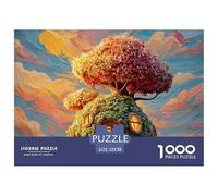 Sinoshow_24085_3D_Cartoon_a_Mushroom_House_in_The_Shape_of_an_a_26af7d52-f14d-410e-8fa4-ae907ce62936_3 1000 Piezas Jigsaw Puzzle Difícil, Desafiante, Casi Imposible Juego De Rompecabezas, Juego Famil