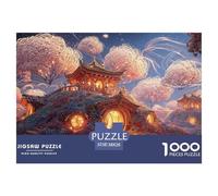 Sinoshow_24085_3D_Cartoon_Fantasy_Hobbit_House_Made_of_Grass_an_511b564e-c46b-47ff-a0f6-8e666a042c8b_3 1000 Piezas Rompecabezas Estimulante Y Educativo Rompecabezas, Juego Familiar Anti-Estrés, Jugue