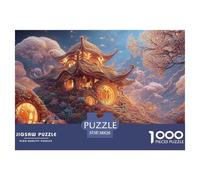 Sinoshow_24085_3D_Cartoon_Fantasy_Hobbit_House_Made_of_Grass_an_511b564e-c46b-47ff-a0f6-8e666a042c8b_2 1000 Piezas Rompecabezas Estimulante Y Educativo Rompecabezas, Juguetes Educativos Únicos Y Esti