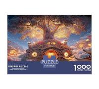 Sinoshow_24085_3D_Cartoon_Fantasy_Hobbit_House_with_a_Giant_tre_85053b3e-9c15-4a32-8c0a-60cfb986d4fd_1 1000 Piezas Rompecabezas Difícil, Desafiante, Casi Imposible Rompecabezas