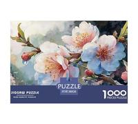 Sinoshow_24085_3D_Cherry_Blossoms_with_Water_Droplets_Diamond_p_8eb1d2dd-aa66-40c8-8edb-bbc8dca37d39_3 1000 Piezas Rompecabezas Estimulante Y Educativo Rompecabezas, Juego Familiar Anti-Estrés, Jugue