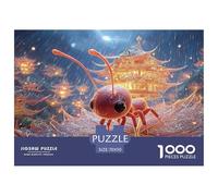 Sinoshow_24085_3D_Cute_Ant_Under_a_Leaf_in_The_Rain_Chibi_Style_16ff8e95-00e8-4752-8e75-5d7fa7f18093_1 1000 Piezas Rompecabezas Difícil, Desafiante, Casi Imposible Rompecabezas, Juguetes Educativos Ú