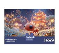 Sinoshow_24085_3D_Cute_Ant_Under_a_Leaf_in_The_Rain_Chibi_Style_16ff8e95-00e8-4752-8e75-5d7fa7f18093_3 1000 Piezas Rompecabezas Estimulante Y Educativo Rompecabezas, Imágenes Vi