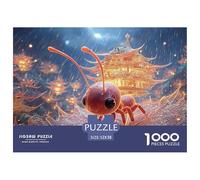 Sinoshow_24085_3D_Cute_Ant_Under_a_Leaf_in_The_Rain_Chibi_Style_16ff8e95-00e8-4752-8e75-5d7fa7f18093_1 1000 Piezas Rompecabezas Difícil, Desafiante, Casi Imposible Rompecabezas, Juguetes Educativos Ú