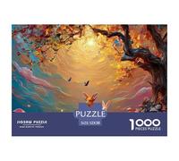 Sinoshow_24085_3D_Illustration_of_a_Cute_Fox_Rabbit_and_Deer_si_7d82ebdc-8897-452b-b799-ab35694bbfc6_2 1000 Piezas Jigsaw Puzzle Difícil, Desafiante, Casi Imposible Rompecabezas, Juego Familiar Anti-
