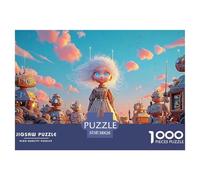 Sinoshow_24085_3D_Illustration_of_a_Cute_Little_Girl_with_White_304583d1-0245-4aaa-8c72-60352c78db35_4 1000 Piezas Jigsaw Puzzle Estimulante Y Educativo Juego De Rompecabezas, Juguetes Educativos Úni