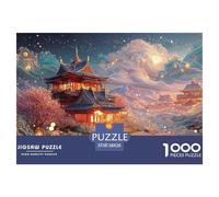 Sinoshow_24085_3D_Illustration_of_a_Green_Tea_House_Surrounded__6fb0ee35-f00c-42ac-9efb-319c214b0f13_2 1000 Piezas Rompecabezas Divertido Y Estimulante Juego De Rompecabezas, Juguetes Educativos Únic