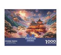 Sinoshow_24085_3D_Illustration_of_a_Green_Tea_House_Surrounded__745aaa7e-f124-4d87-b851-de9858b647f7_1 1000 Piezas Rompecabezas Difícil, Desafiante, Casi Imposible Juego De Rompecabezas, Juego Famili