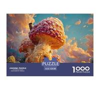 Sinoshow_24085_3D_Mushroom_House_in_The_Middle_of_a_Fantasy_Gar_cc16e091-59f5-41a4-88c0-c6cbbb7a569a_1 1000 Piezas Jigsaw Puzzle Difícil, Desafiante, Casi Imposible Juego De Rompecabezas, Juego Famil