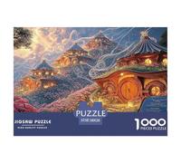 Sinoshow_24085_3D_Pixar-Style_Illustration_of_The_Shire_from_TH_bca4c28d-63d5-4fbf-ae2c-b31124196ef1_1 1000 Piezas Rompecabezas Difícil, Desafiante, Casi Imposible Juego De Rompecabezas, Juego Famili