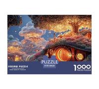 Sinoshow_24085_3D_Render_of_a_Hobbit_House_Under_a_Large_Tree_w_27f3967f-173c-4a38-9d95-277c183dd534_2 1000 Piezas Rompecabezas Difícil, Desafiante, Casi Imposible Rompecabezas, Juego Familiar Anti-E
