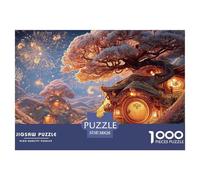 Sinoshow_24085_3D_Render_of_a_Hobbit_House_Under_a_Large_Tree_w_27f3967f-173c-4a38-9d95-277c183dd534_1 1000 Piezas Rompecabezas Difícil, Desafiante, Casi Imposible Rompecabezas, Juego Familiar Anti-E