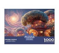 Sinoshow_24085_3D_Render_of_Hobbit_Houses_with_Trees_on_The_roo_3fa15b79-f744-41b6-a653-cf88726bc2f3_3 1000 Piezas Rompecabezas Estimulante Y Educativo Juego De Rompecabezas, Im