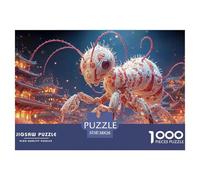 Sinoshow_24085_3D_Render_of_White_and_Red_Cyberpunk_Mantis_Robo_678db23a-5f5f-461f-86d4-5d2b7f40aa5b_1 1000 Piezas Rompecabezas Estimulante Y Educativo Juego De Rompecabezas, Juego Familiar Anti-Estr