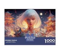 Sinoshow_24085_3D_Render_of_Woman_with_Silver_Hair_Wearing_Red__26ffa146-d7ad-4c01-b138-5e573a7e7a85_1 1000 Piezas Rompecabezas Difícil, Desafiante, Casi Imposible Rompecabezas, Juguetes Educativos Ú