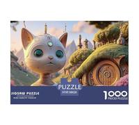 Sinoshow_24085_3D_Rendering_of_an_ai_Robot_with_Cat_Head_in_The_043d0919-62bc-4475-9d26-4c2f3cf028e2_1 1000 Piezas Rompecabezas Estimulante Y Educativo Juego De Rompecabezas, Im