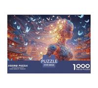 Sinoshow_24085_a_Beautiful_Anime-Inspired_Girl_Wearing_an_elega_228c3602-d723-4cca-8508-39a501b27271_2 1000 Piezas Rompecabezas Difícil, Desafiante, Casi Imposible Rompecabezas