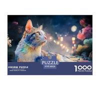 Sinoshow_24085_a_Beautiful_Cat_with_Glowing_Neon_Colors_Shining_a26c2597-be7c-46b1-a856-c35d193f94e7_1 1000 Piezas Rompecabezas Estimulante Y Educativo Juego De Rompecabezas, Juego Familiar Anti-Estr