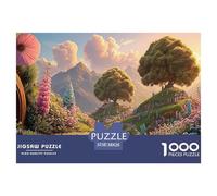 Sinoshow_24085_a_Beautiful_Colorful_Landscape_Painting_of_Flowe_69d593bf-4fbb-4a5e-9008-5e1f482c74d3_3 1000 Piezas Rompecabezas Difícil, Desafiante, Casi Imposible Juego De Rompecabezas, Juego Famili