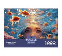Sinoshow_24085_a_Beautiful_Girl_is_Swimming_in_The_Water_surrou_62a5f144-5735-4665-a11d-f02f6bca84eb_3 1000 Piezas Rompecabezas Divertido Y Estimulante Rompecabezas, Juego Familiar Anti-Estrés, Jugue