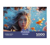 Sinoshow_24085_a_Beautiful_Girl_with_Long_Hair_Swimming_in_The__ab41e281-9064-4db7-9dbd-e8e73901372b_4 1000 Piezas Jigsaw Puzzle Difícil, Desafiante, Casi Imposible Juego De Rompecabezas, Regalo De N