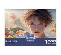 Sinoshow_24085_a_Beautiful_Girl_with_Short_Curly_Hair_Blue_Eyes_5581fde9-c50d-4ca4-a413-0cb87d57f28a_2 1000 Piezas Rompecabezas Difícil, Desafiante, Casi Imposible Juego De Rompecabezas, Juego Famili