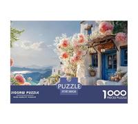 Sinoshow_24085_a_Beautiful_Greek_House_with_White_Walls_and_BLU_53fff2c8-9963-4d86-9a85-772e6c749a72_4 1000 Piezas Rompecabezas Estimulante Y Educativo Rompecabezas, Juguetes Educativos Únicos Y Esti
