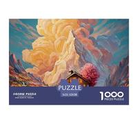 Sinoshow_24085_a_Beautiful_Illustration_of_an_Alpine_Chalet_wit_1142916e-2c36-44ce-851a-2e8680875796_3 1000 Piezas Jigsaw Puzzle Estimulante Y Educativo Juego De Rompecabezas, Juguetes Educativos Úni