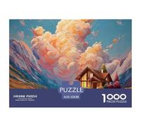 Sinoshow_24085_a_Beautiful_Illustration_of_an_Alpine_Chalet_wit_1142916e-2c36-44ce-851a-2e8680875796_1 1000 Piezas Rompecabezas Divertido Y Estimulante Juego De Rompecabezas, Juguetes Educativos Únic