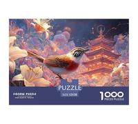 Sinoshow_24085_a_Beautiful_Illustration_of_an_Amur_Siberian_bir_828cdcf7-5169-4361-ae83-4aa99c1a350f_3 1000 Piezas Rompecabezas Estimulante Y Educativo Rompecabezas, Juego Familiar Anti-Estrés, Regal