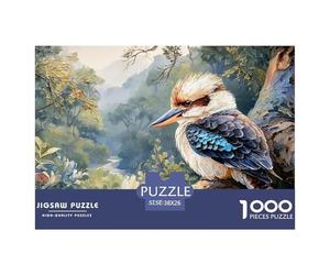 Sinoshow_24085_a_Beautiful_Kookaburra_Bird_Sitting_on_The_branc_ba6c7142-1ddf-4127-b9d1-f19aea3271be_2 1000 Piezas Rompecabezas Difícil, Desafiante, Casi Imposible Rompecabezas, Juego Familiar Anti-E