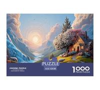 Sinoshow_24085_a_Beautiful_Landscape_Painting_of_Mountains_wate_f011e4ef-fafa-4203-821e-2bd14785d1b6_4 1000 Piezas Jigsaw Puzzle Difícil, Desafiante, Casi Imposible Rompecabezas, Juguetes Educativos