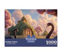 Sinoshow_24085_a_Beautiful_Painting_of_Black_Swans_in_The_Water_34391ffd-981f-4519-92bb-d5973daa32f1_3 1000 Piezas Rompecabezas Estimulante Y Educativo Juego De Rompecabezas, Juego Familiar Anti-Estr