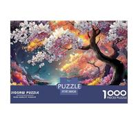 Sinoshow_24085_a_Beautiful_Painting_of_Cherry_Blossoms_in_Full__10504192-c730-4e44-8605-a4e68b49e96d_2 1000 Piezas Rompecabezas Estimulante Y Educativo Juego De Rompecabezas, Juguetes Educativos Únic