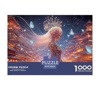 Sinoshow_24085_a_Beautiful_Silver-Haired_Girl_in_Futuristic_Rob_ba6ff362-7bf0-4417-8086-d63e44a6a1b1_2 1000 Piezas Rompecabezas Estimulante Y Educativo Rompecabezas, Juguetes Educativos Únicos Y Esti