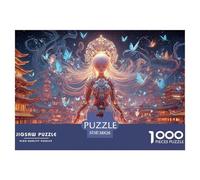 Sinoshow_24085_a_Beautiful_Silver-Haired_Girl_in_Futuristic_Rob_ba6ff362-7bf0-4417-8086-d63e44a6a1b1_3 1000 Piezas Rompecabezas Difícil, Desafiante, Casi Imposible Rompecabezas, Juego Familiar Anti-E