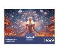 Sinoshow_24085_a_Beautiful_Silver-Haired_Girl_in_Futuristic_Rob_ba6ff362-7bf0-4417-8086-d63e44a6a1b1_4 1000 Piezas Rompecabezas Difícil, Desafiante, Casi Imposible Juego De Rompecabezas, Juego Famili